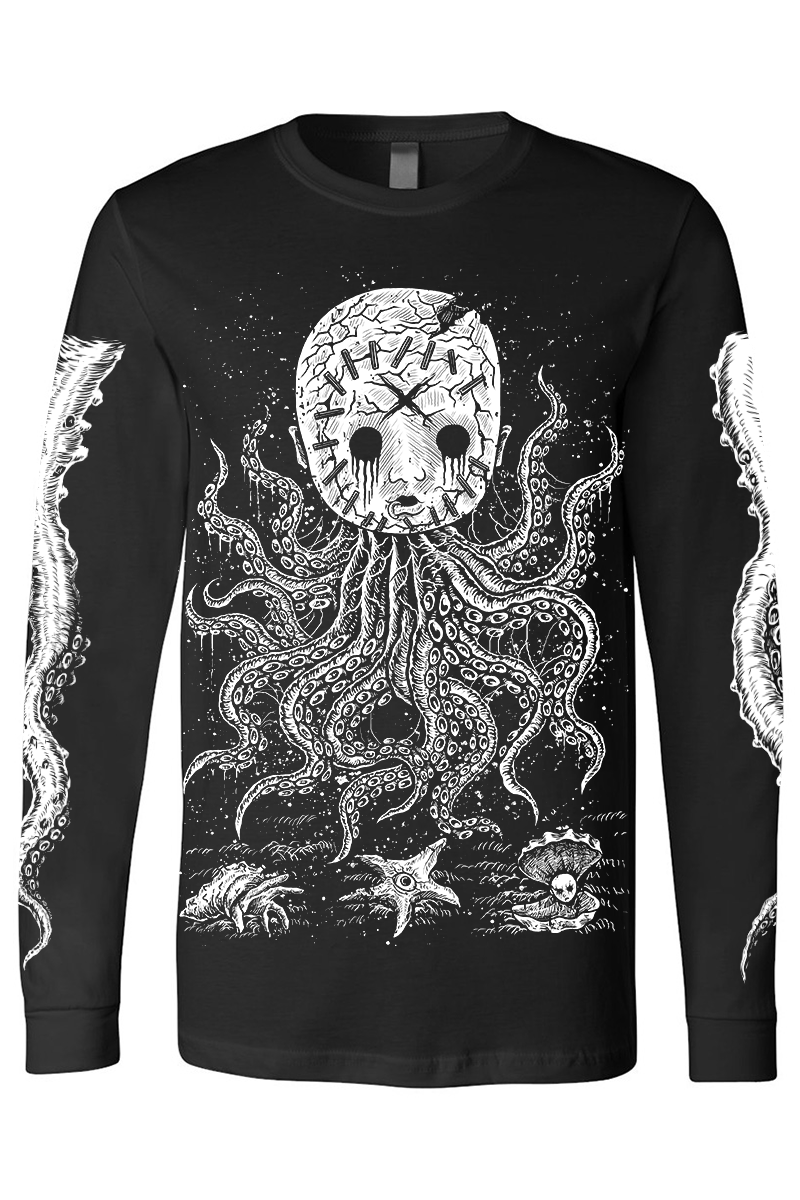 Sea Creepture Babydoll Octopus Tee [Multiple Styles Available]