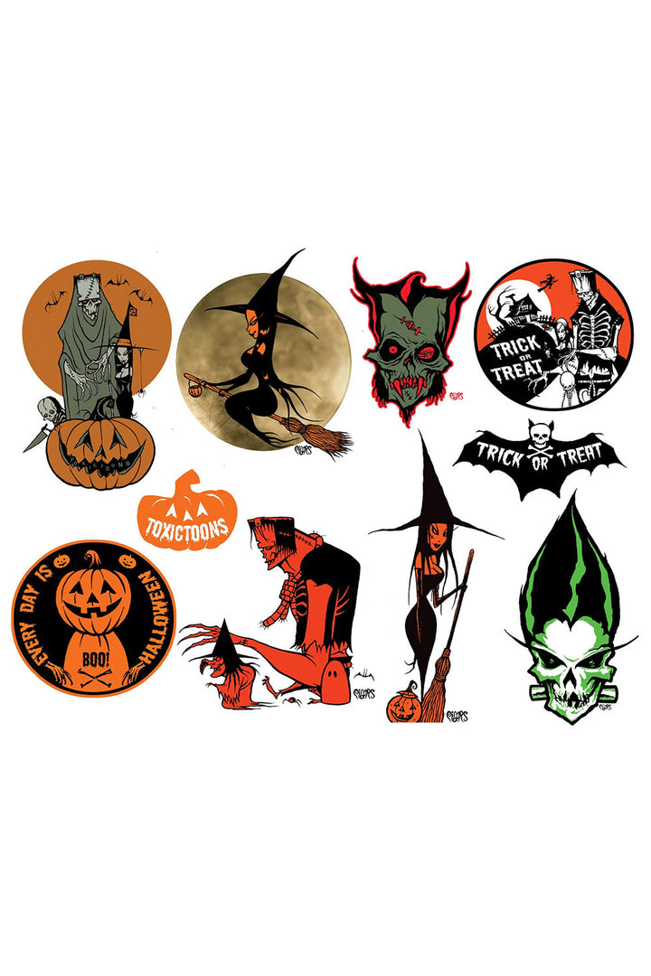 gothic cartoon stickers