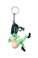 Back view of Monster Bride 3D Vinyl Keychain from Kreepsville
