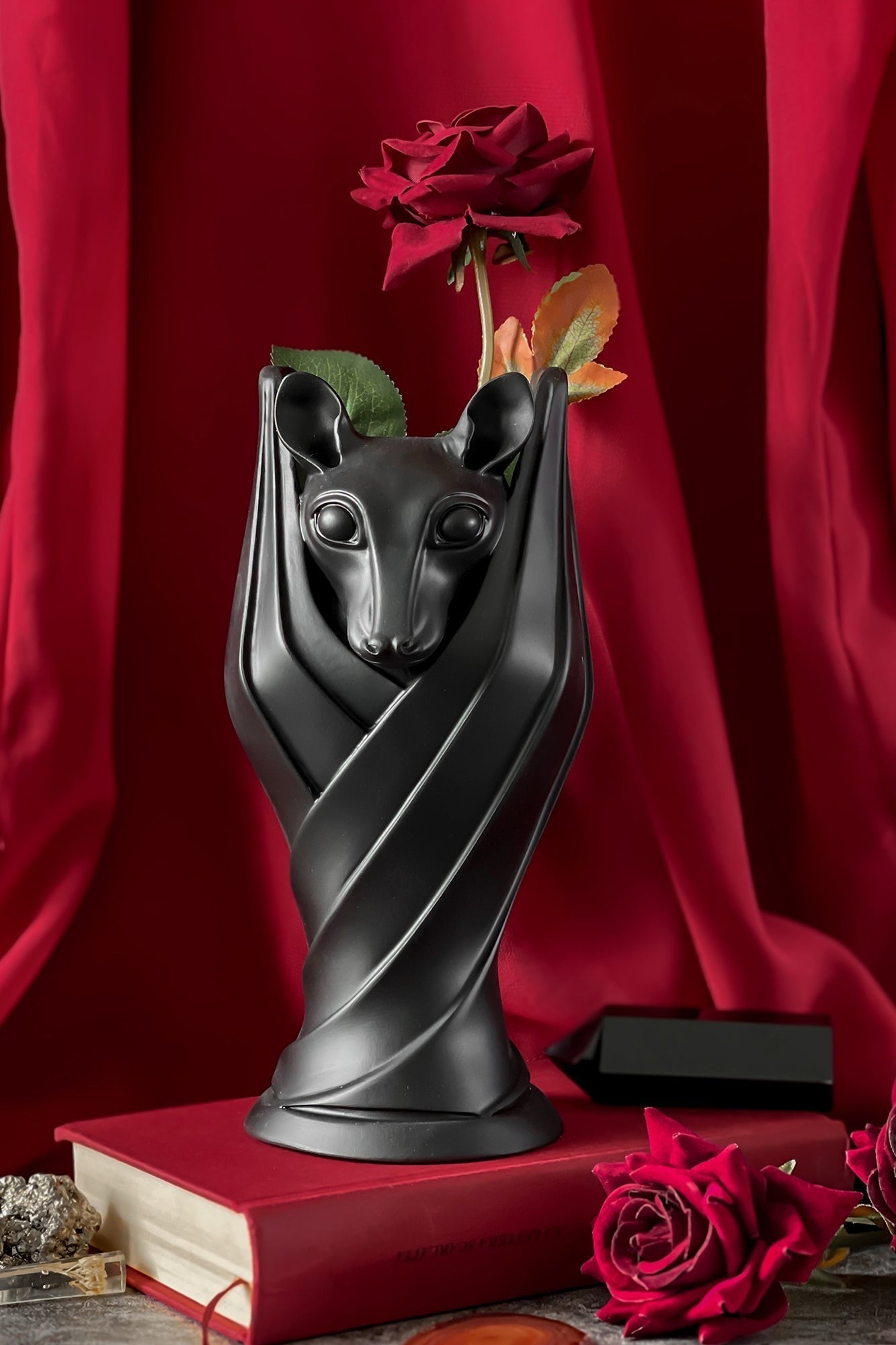 bat flower vase