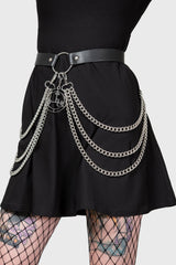 womens street goth belt