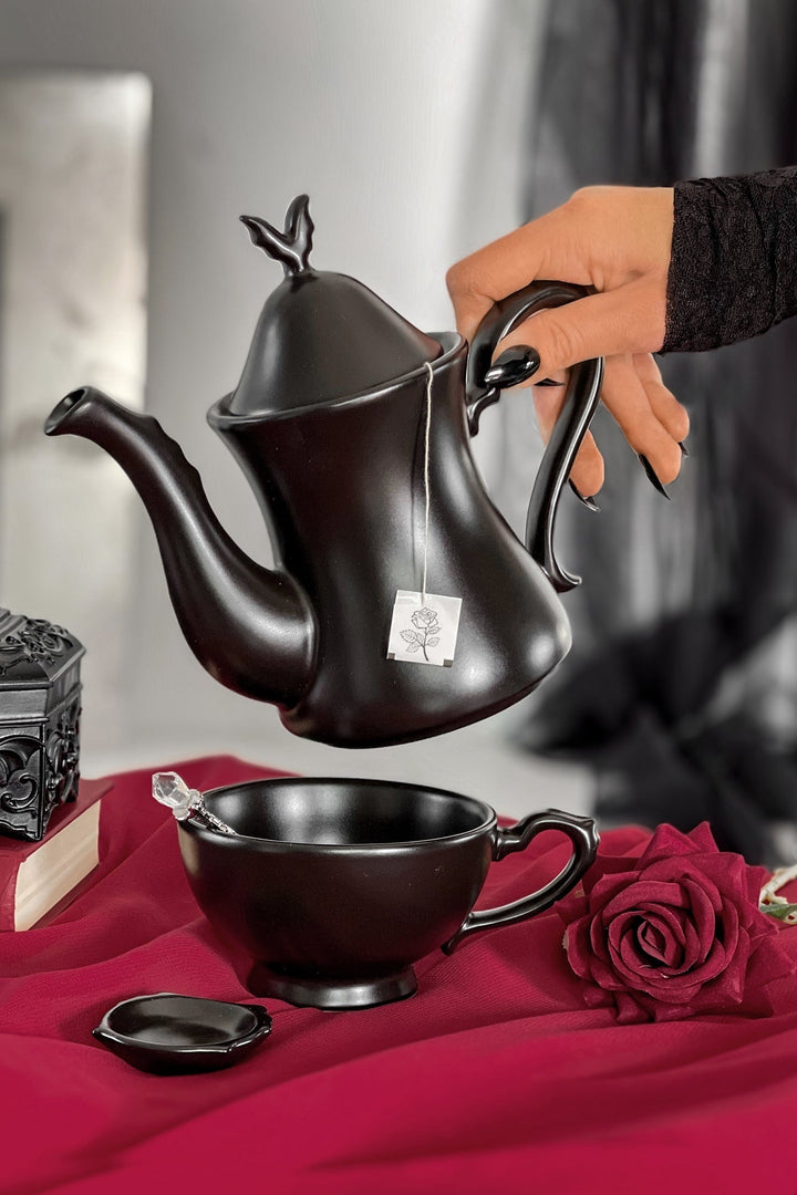 goth tea kettle