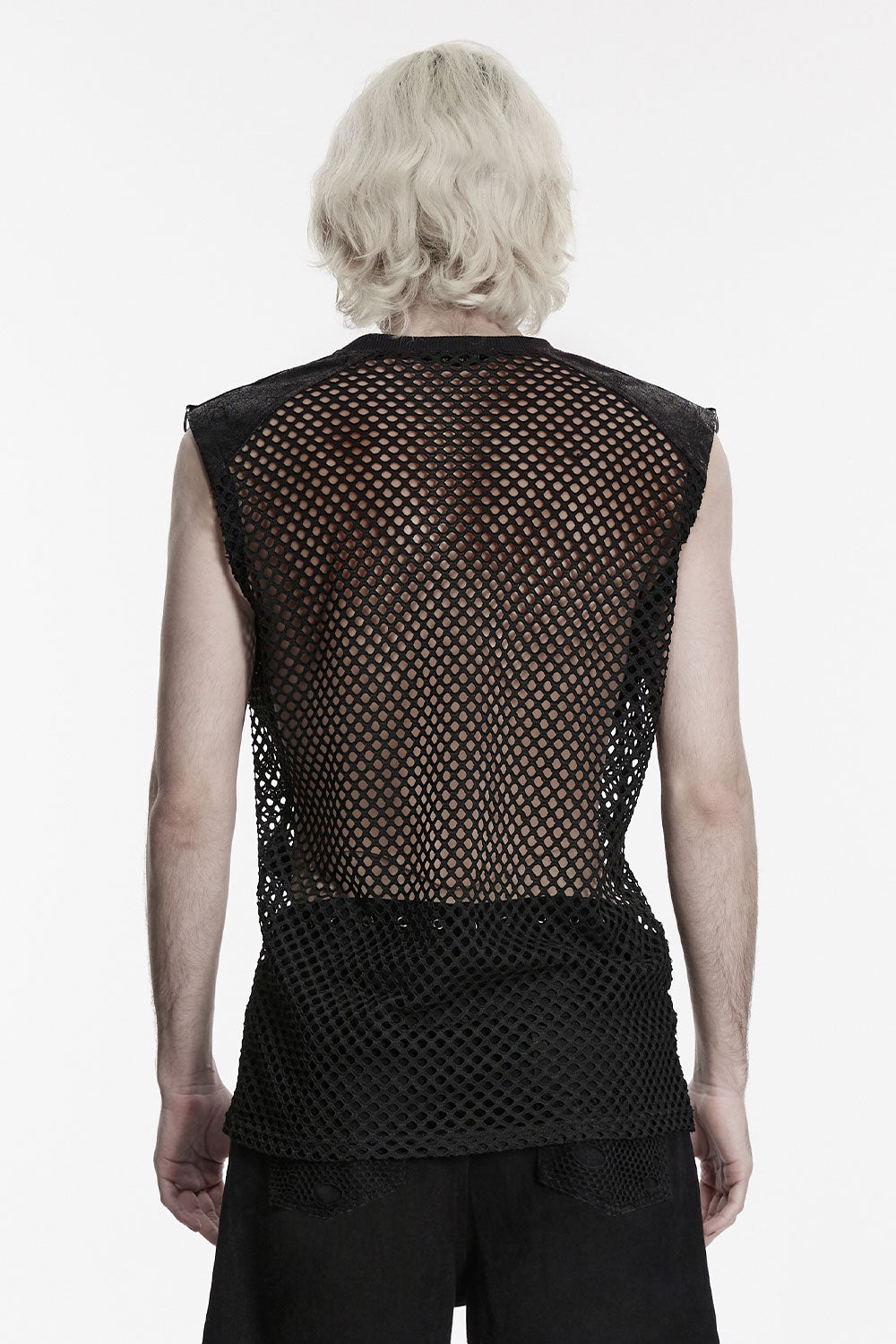 dark industrial punk rock grunge mens tank top from Punk Rave