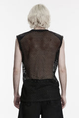 dark industrial punk rock grunge mens tank top from Punk Rave
