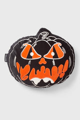 halloween pumpkin throw pillow