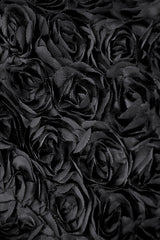 Goth black rose shorts