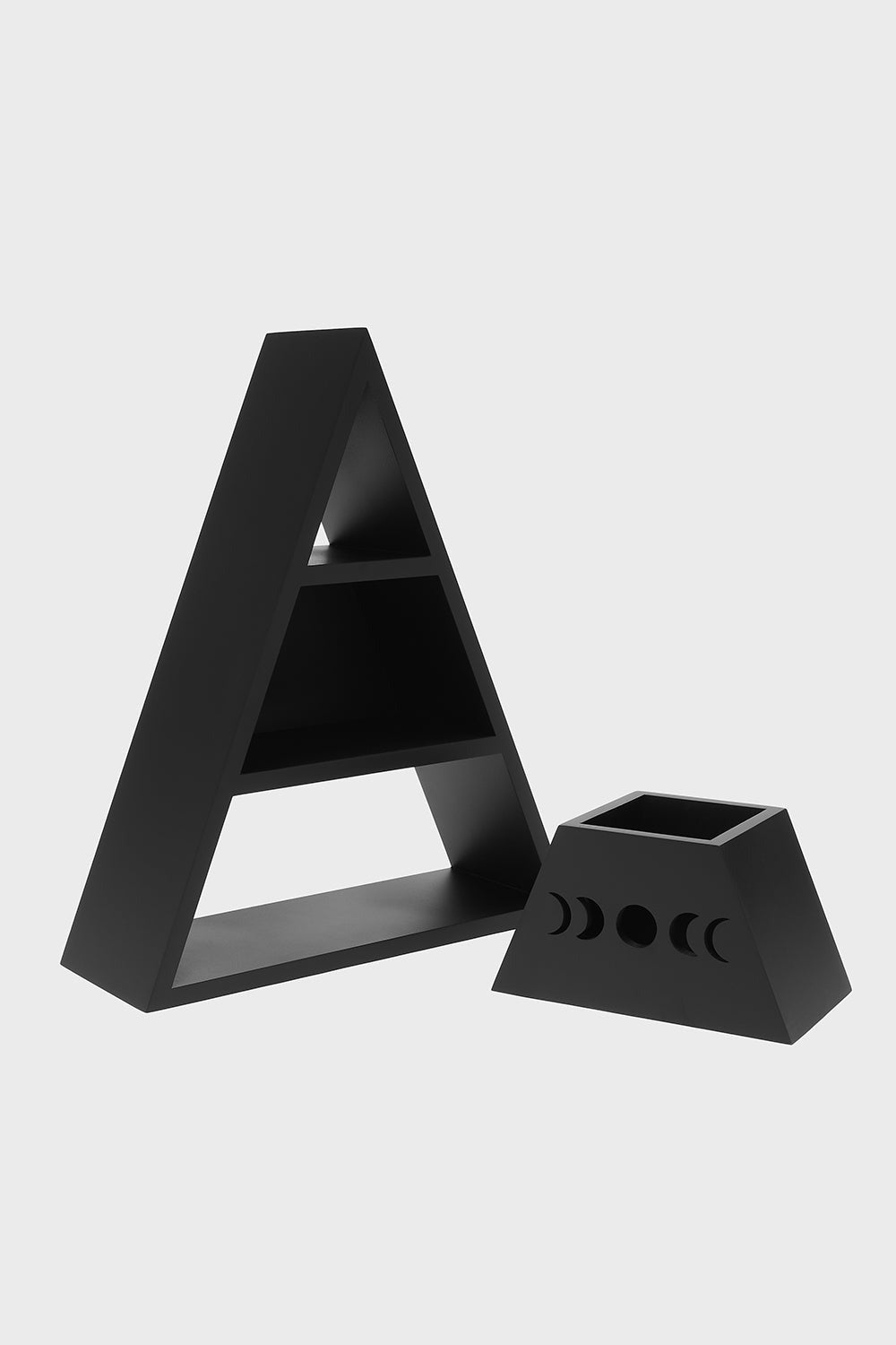 witchy black shelf with drawer by killstar