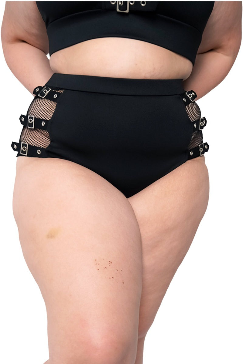 plus size gothic swimsuit by forest ink