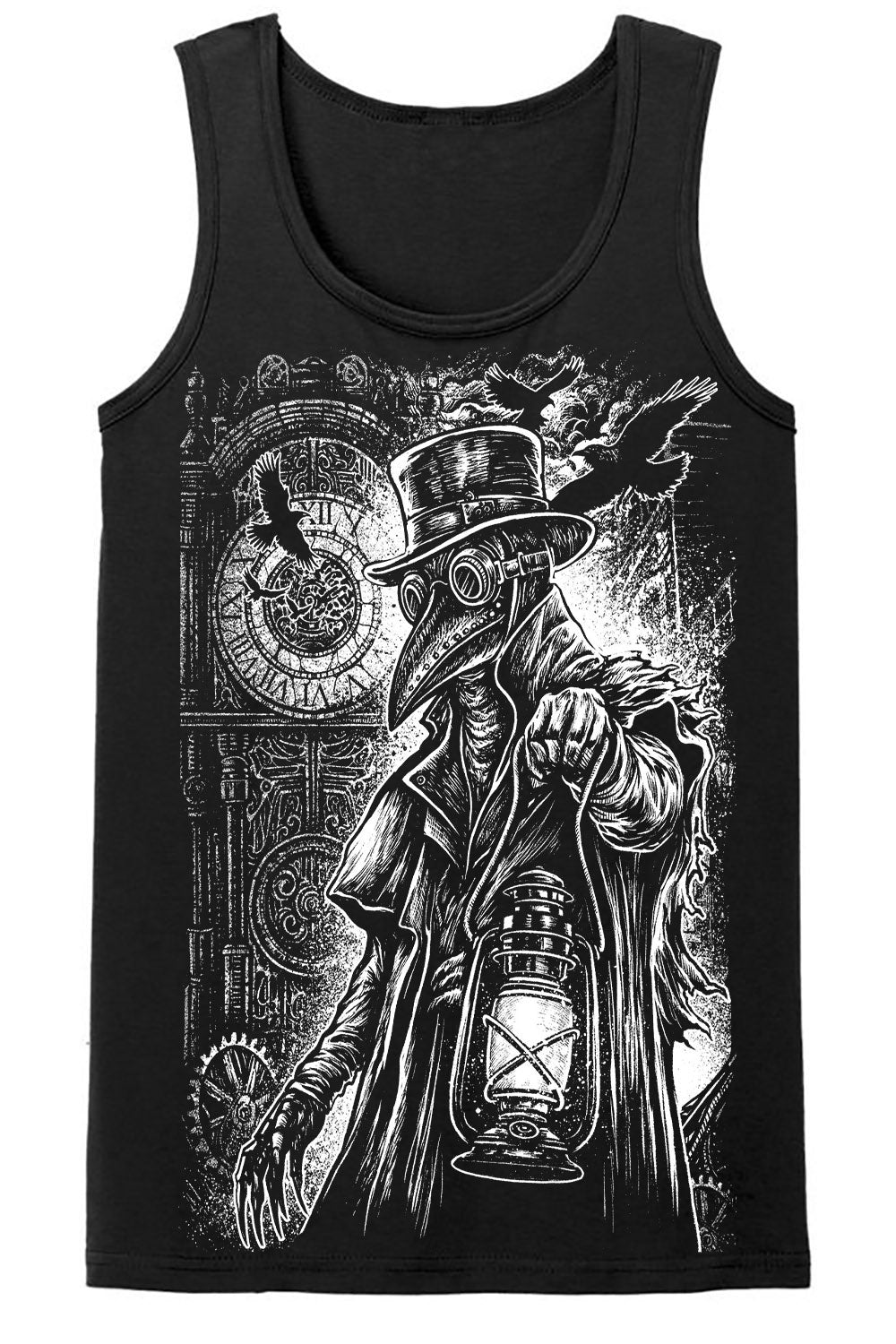 steampunk mens tank top 