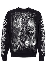 plague doctor steampunk sweater