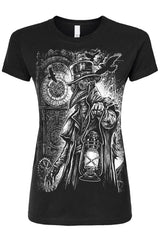 steampunk womens plague doctor shirt