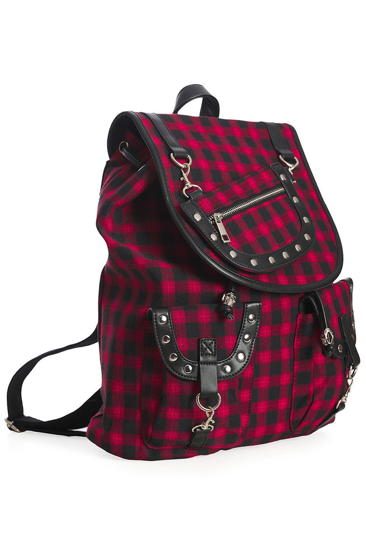 Fangs Backpack [RED/BLACK]