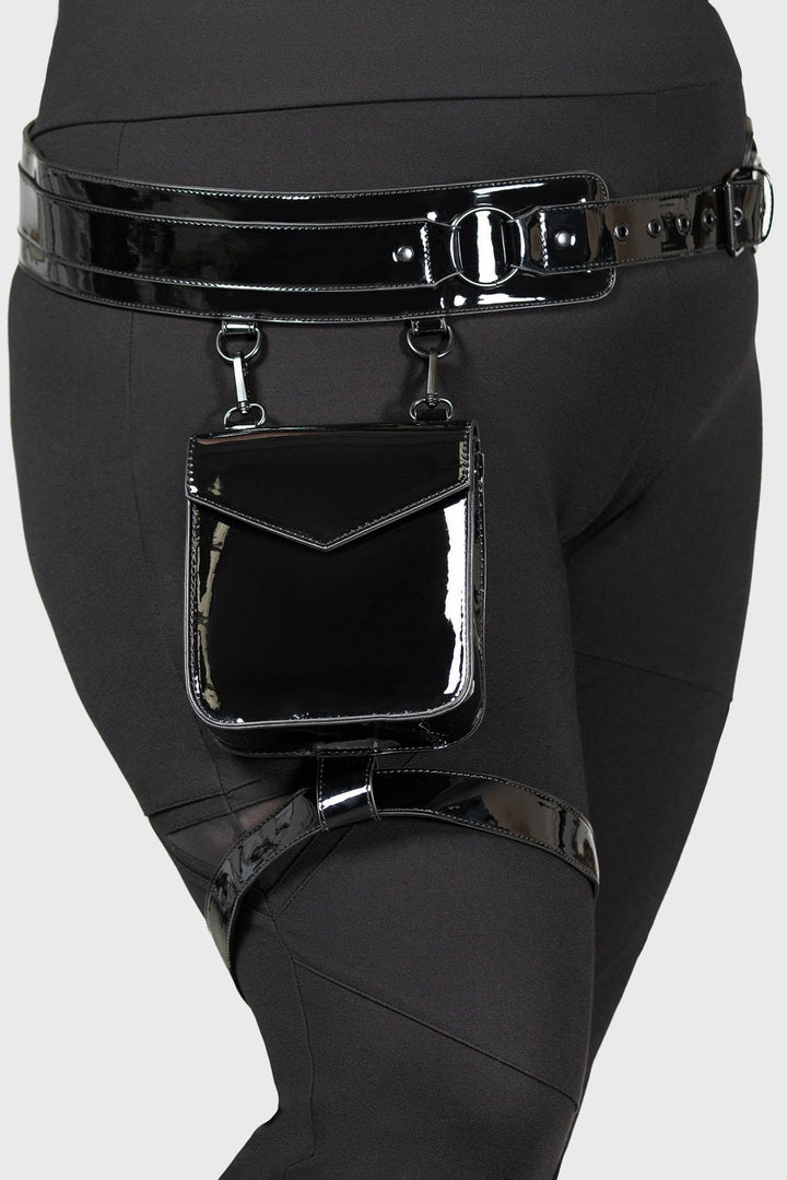gothic thigh bag