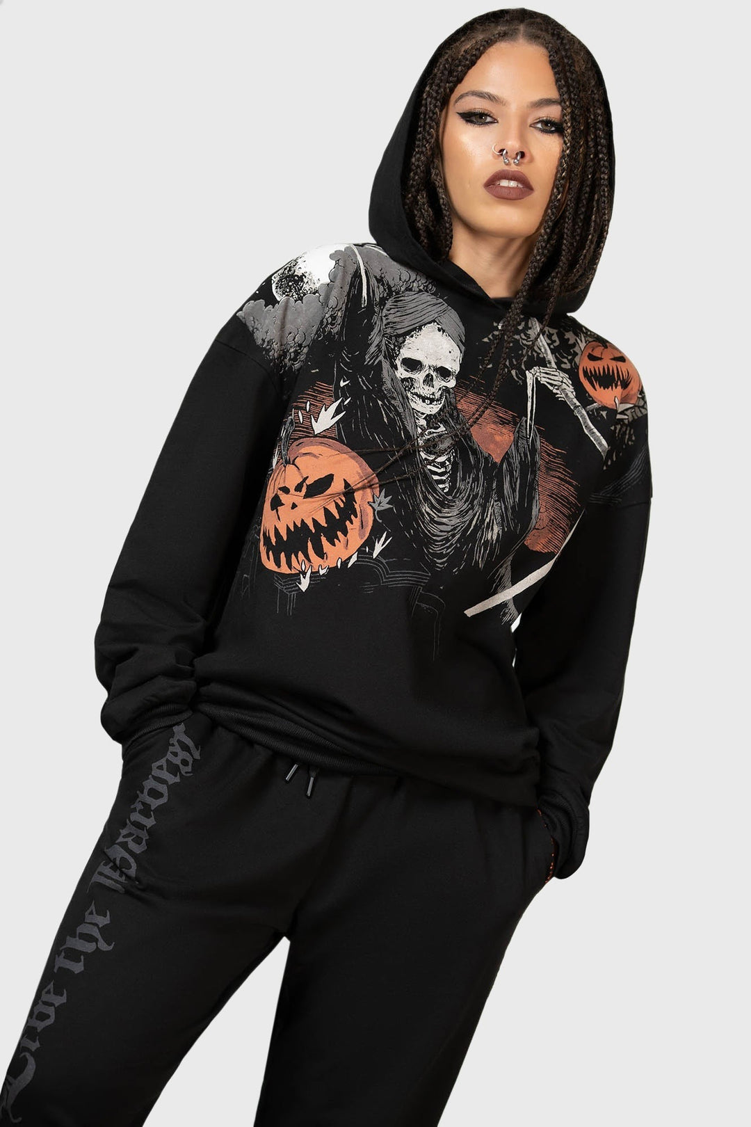 womens gothic hoodie