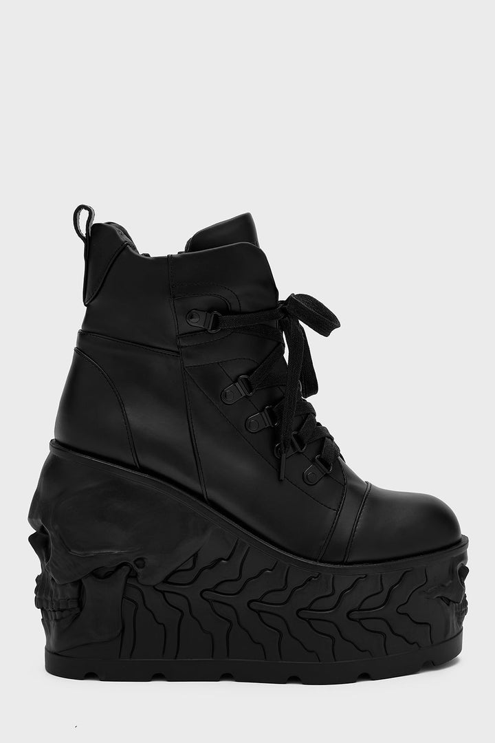 gothic skull boots