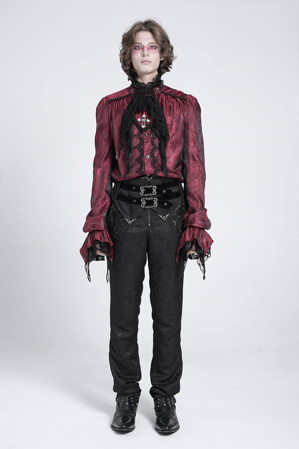 Mens long sleeve vintage style shirt