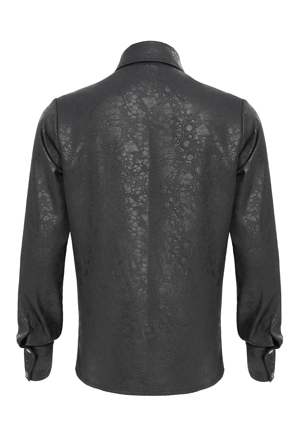 Devils Fashion mens black button down