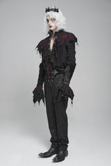 Victorian goth inspired mens shirt