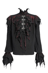 Devil Fashion plus size mens black top