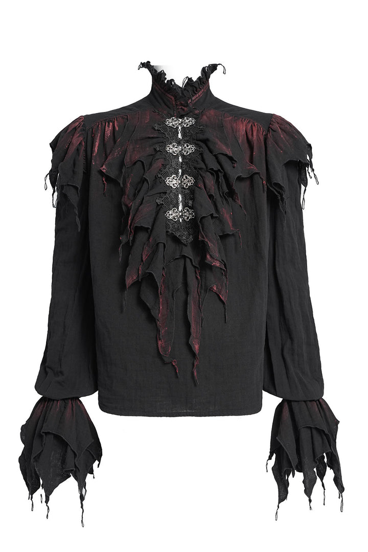 Devil Fashion plus size mens black top
