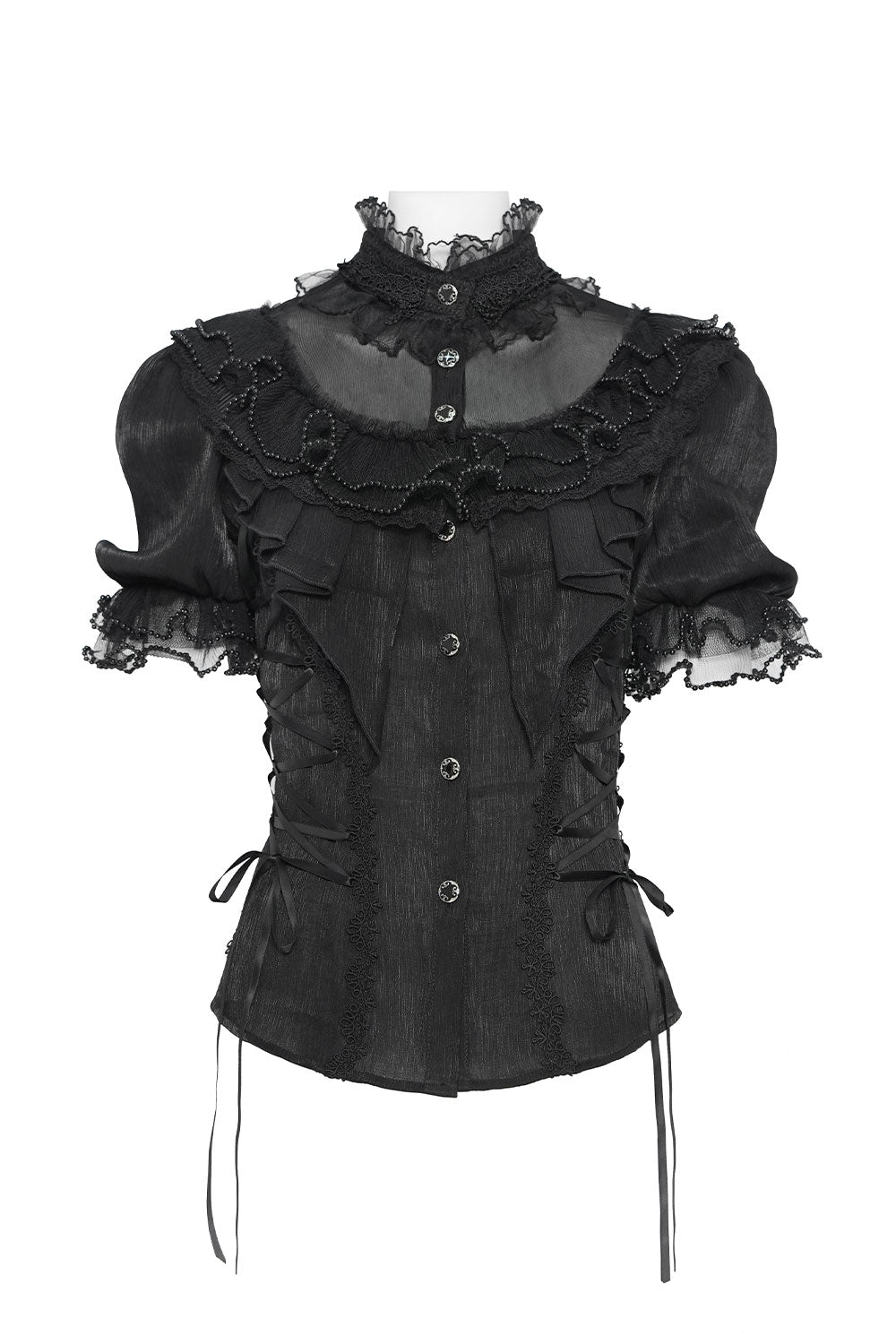 Womens victorian goth top