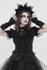 Victorian goth womens plus size top from Devil Fashion