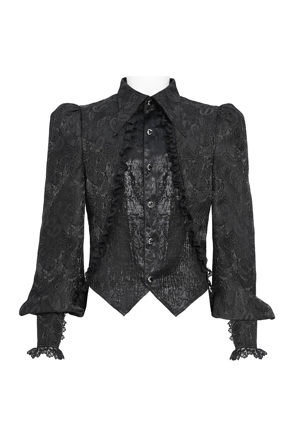 Devil Fashion gothic dress shirt for men