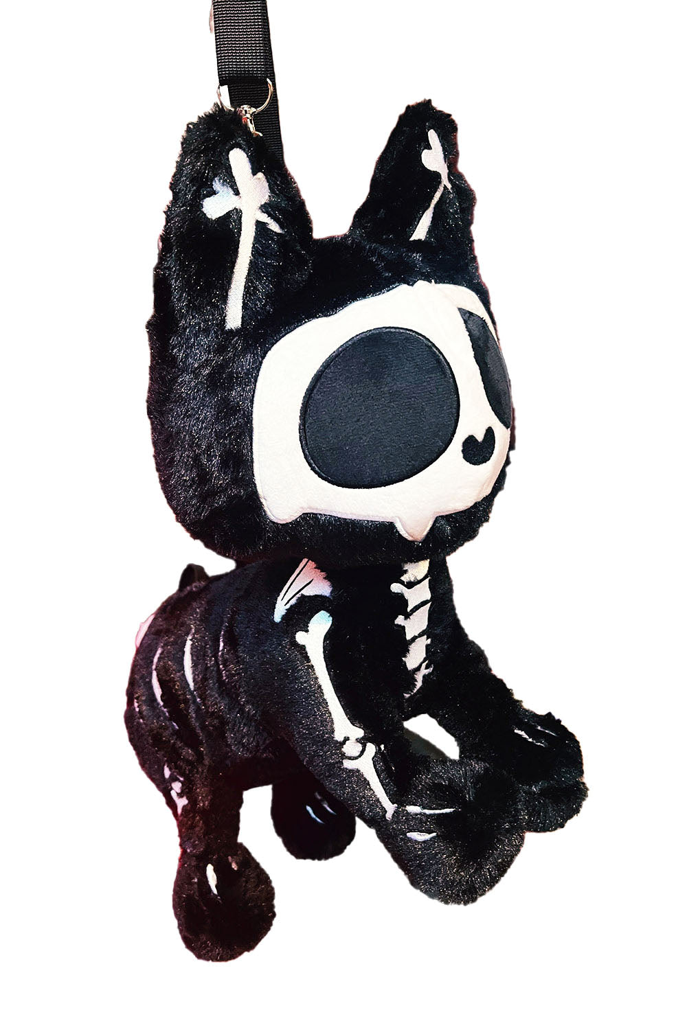 gothic cat-shaped purse