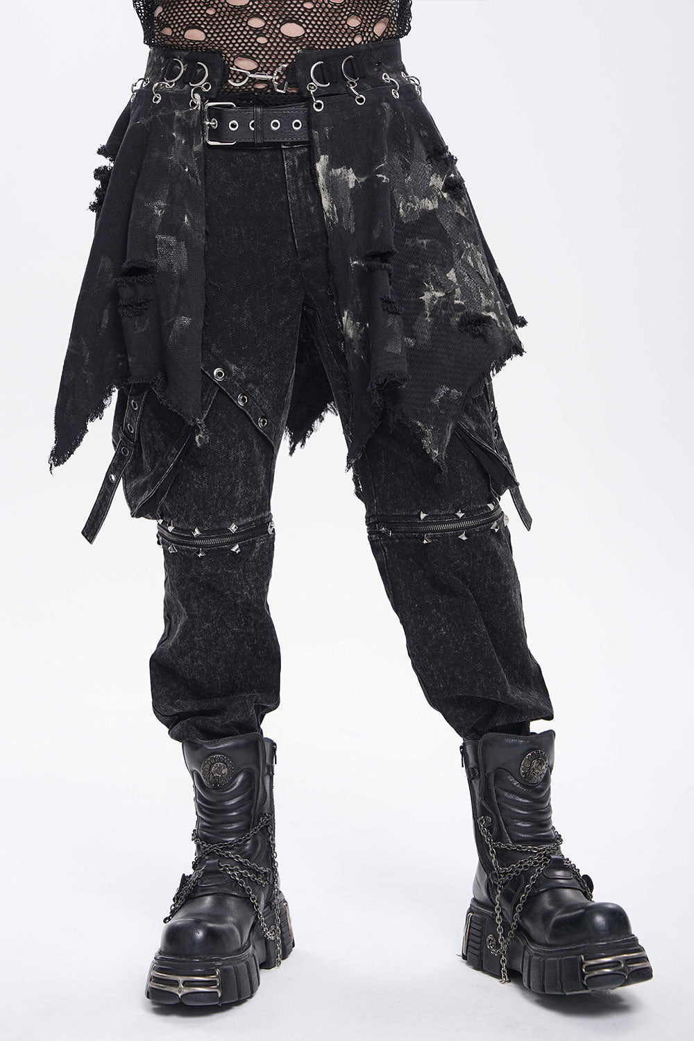 Mens punk skirt