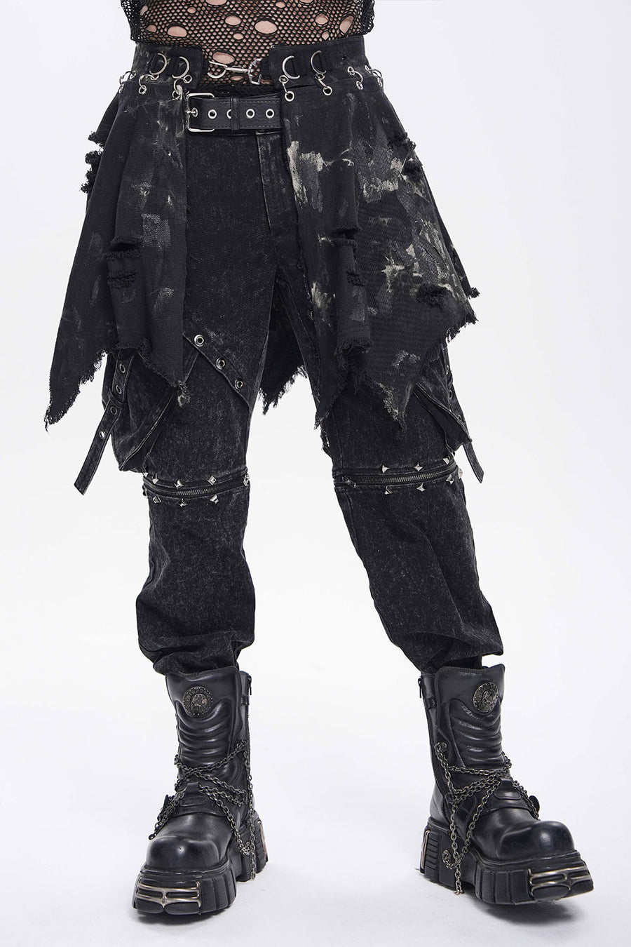 Mens punk skirt