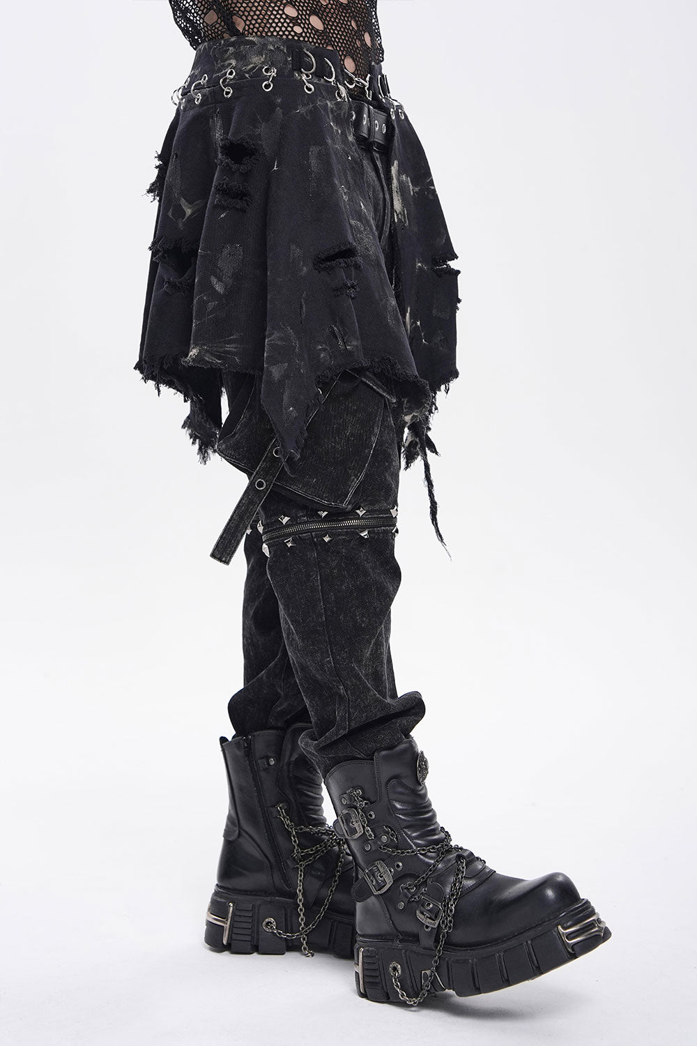 Mens punk skirt from Devil Fashion