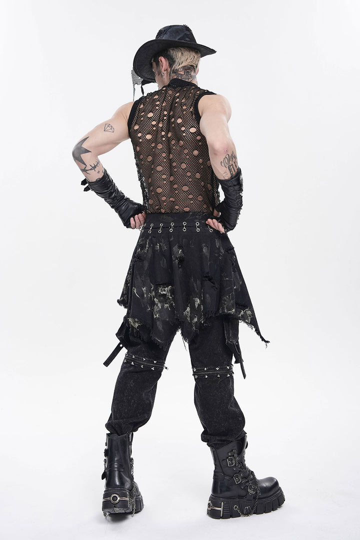 Devil Fashion punk skirt for men