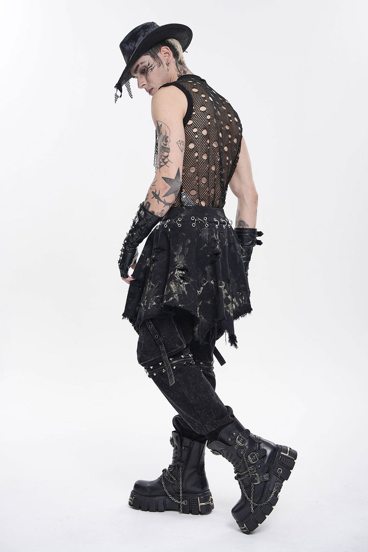 Punk skirt for men
