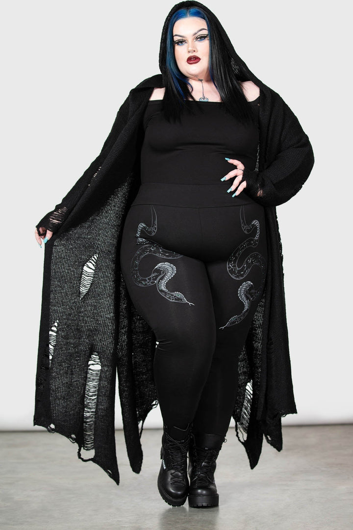 womens witchy gothic leggings