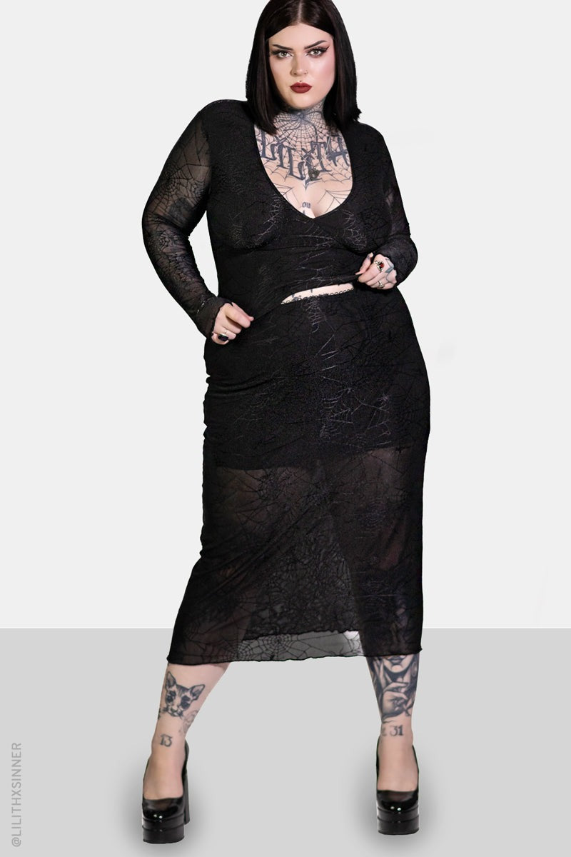 plus size womens halloween goth shirt