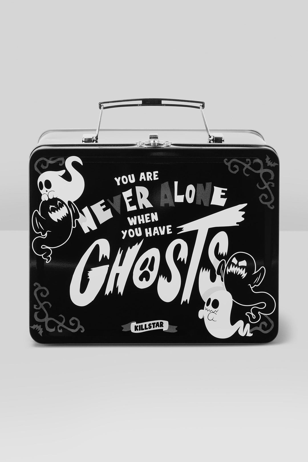 spooky lunch box made of metal