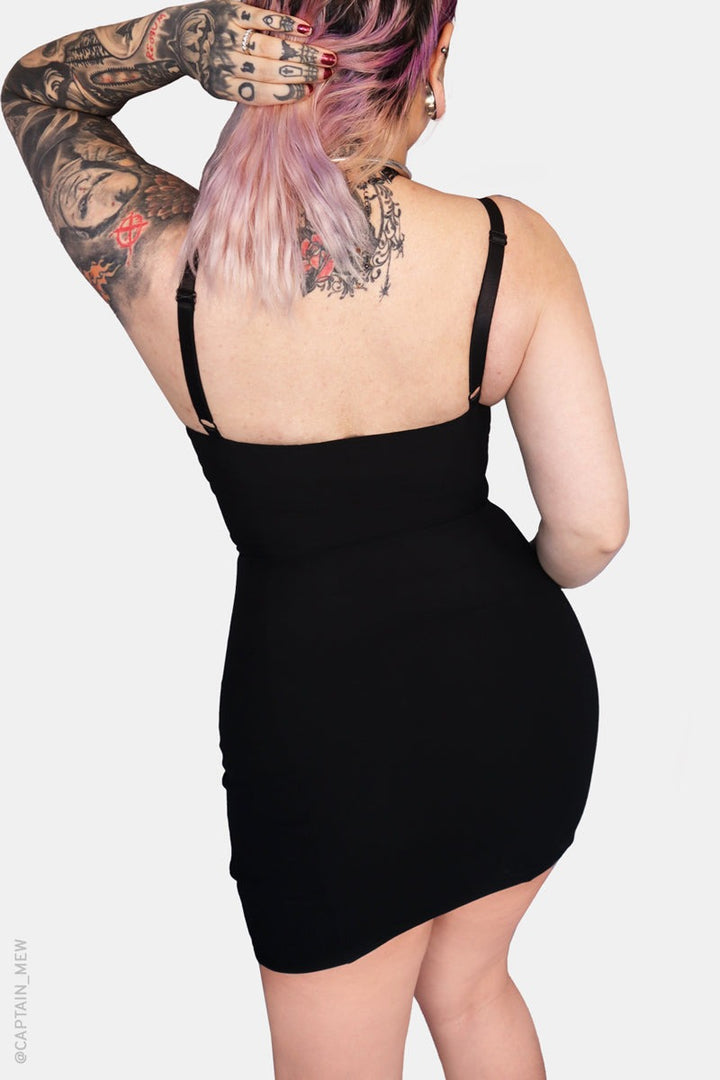 short gothic mini dress by forest ink