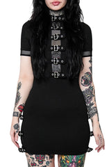 womens grunge goth dress