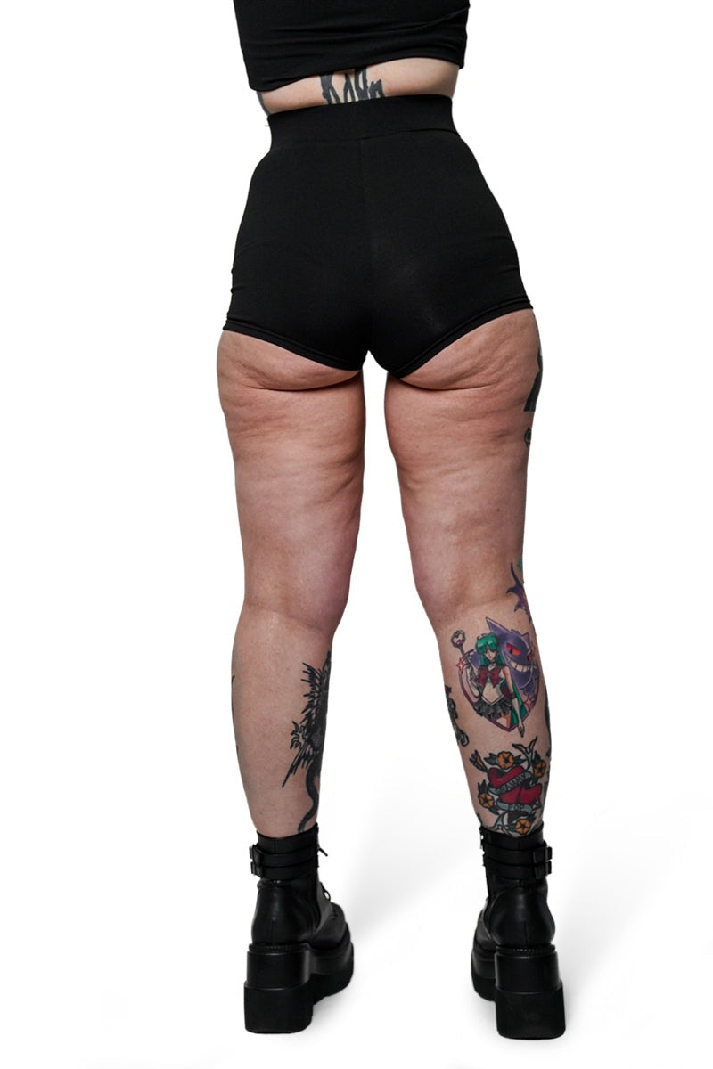 gothic grunge shorts