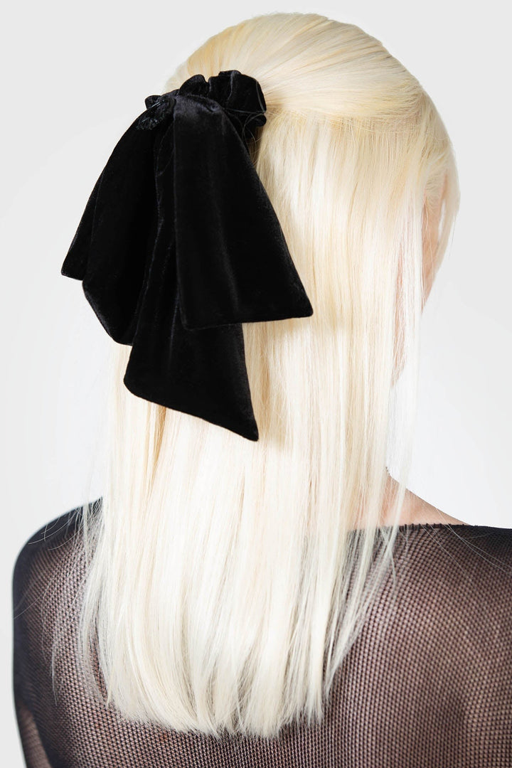 womens oversized gothic hair bow