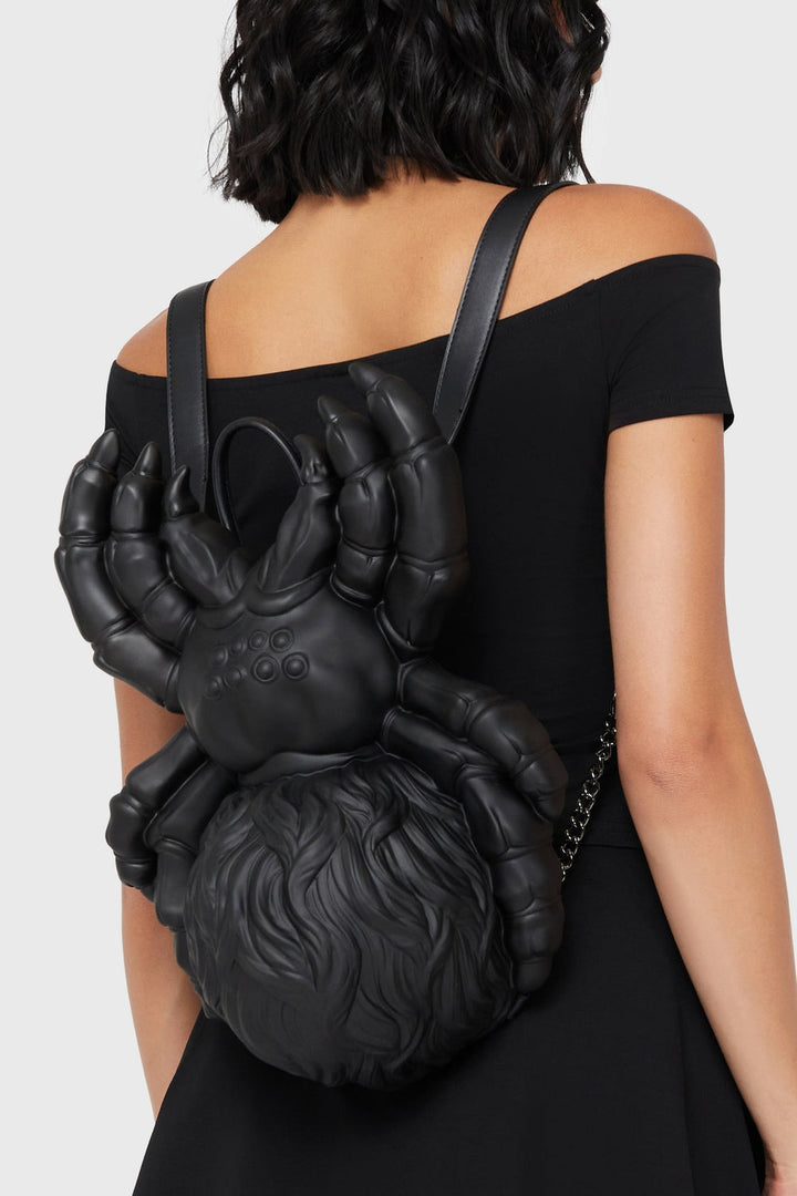 spooky horror 3d novelty gothic large spider backpack