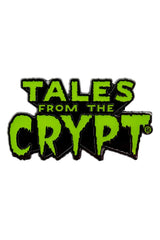 Tales from the Crypt Green enamel pin