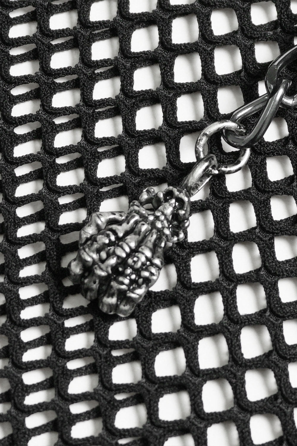 Mens fishnet tank top