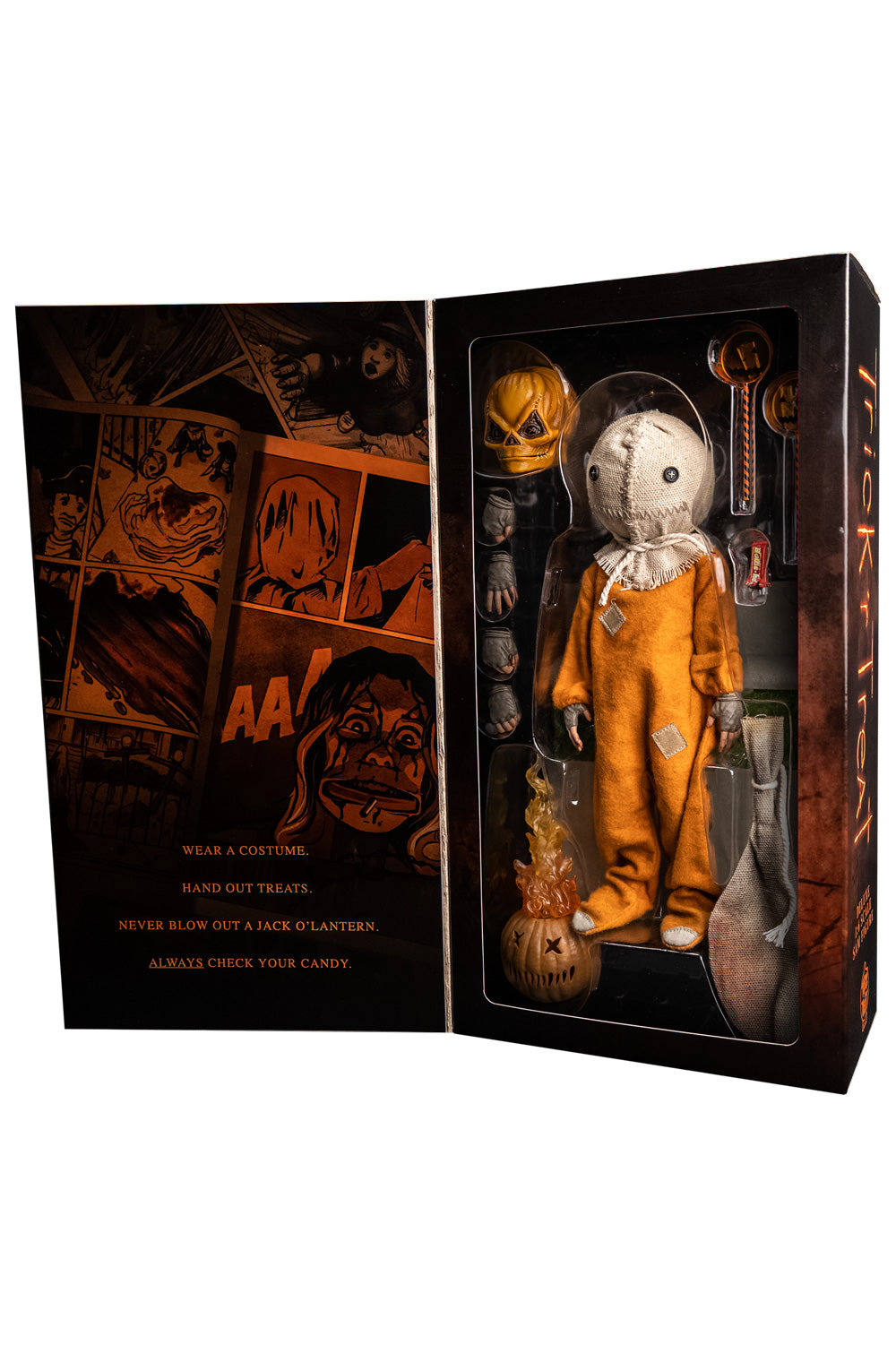 Figura de lujo de Sam Trick R Treat de 10" a escala 1:6 