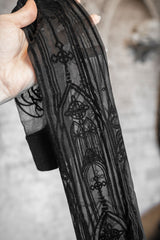 gothic cathedral thigh high tights