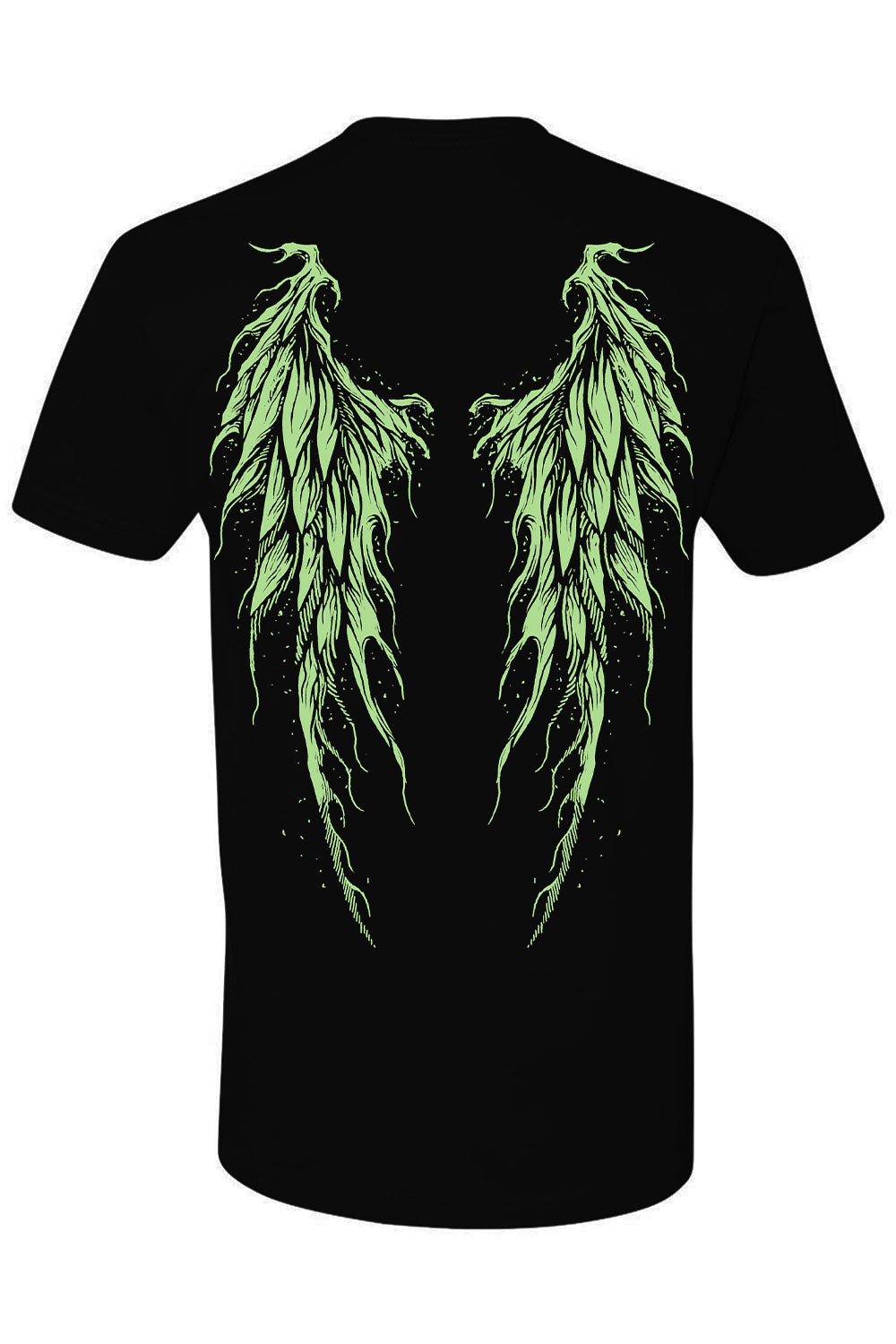 Mens tinker hell gothic tinkerbell printed shirt back