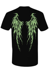 Mens tinker hell gothic tinkerbell printed shirt back