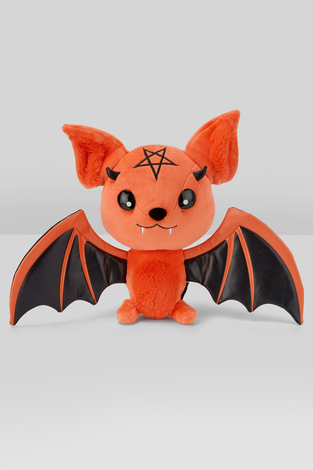 gothic pumpkin bat plushie toy