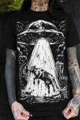 punk goth graphic short sleeve tshirt from VampireFreaks