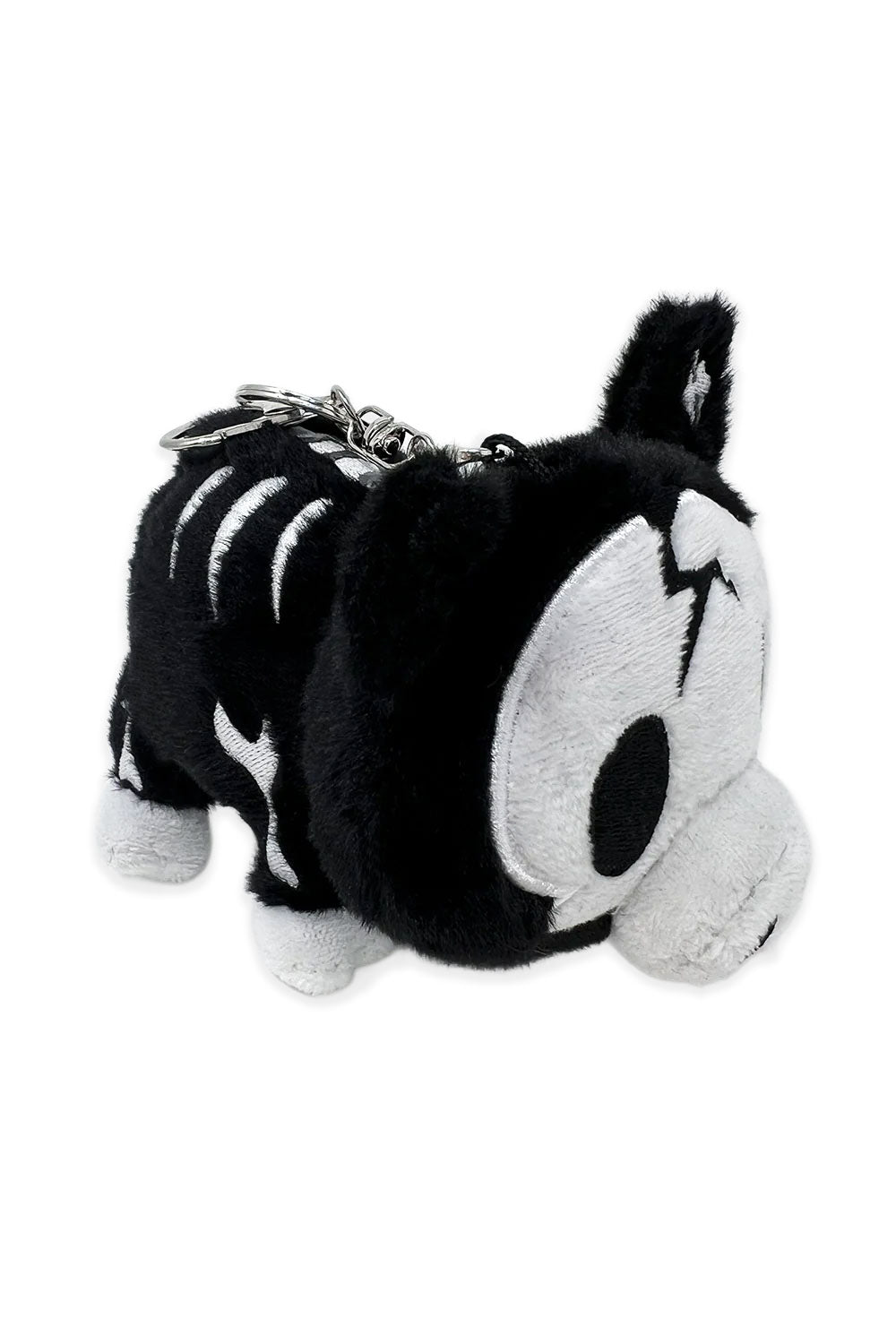 Goth accessory pig keychain